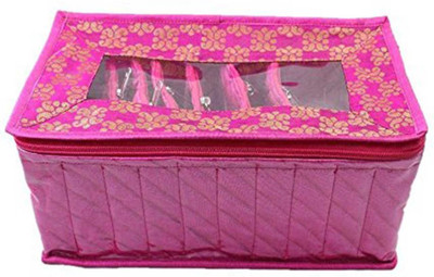 

ShopyBucket Locker Jewellery Kit,Jewellery box With 12 Pouches Makeup, Jewellery , Etc. Vanity Box(Pink)