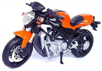 

Bburago 1:18 Size Bike MV Agusta Brutale S(Orange, Black), Black;orange