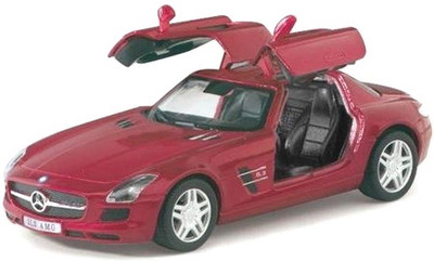 

Kinsmart Mercedes Benz SLS AMG 1:36 Scale Diecast Model Car - Red(Red)