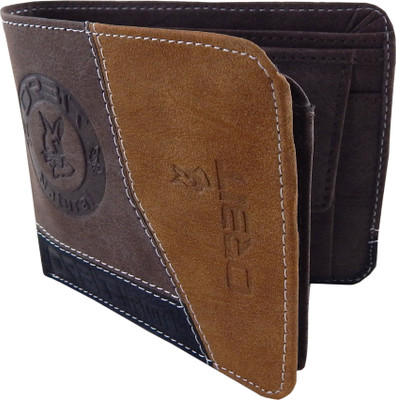 

Orbit Men Brown, Tan, Black Genuine Leather Wallet(5 Card Slots)