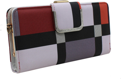 

Trendy Women Multicolor Artificial Leather Wallet(12 Card Slots)