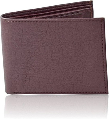 

KGN GALLERY Men Brown Genuine Leather Wallet(5 Card Slots)