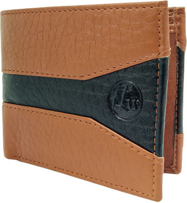 

ilw Men Multicolor Artificial Leather Wallet(3 Card Slots), Tan
