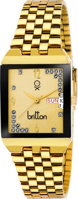 BRITTON BR-GSQ056-GLD-GLD Watch  - For Men & Women   Watches  (Britton)