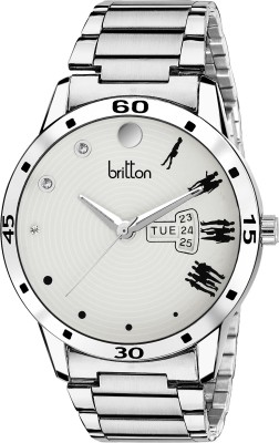 BRITTON BR-GR191-WHT-CH Watch  - For Men   Watches  (Britton)