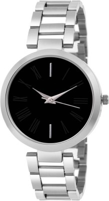 Orayan Exclusive Fashionable Black Dial with Metal Chain Analogue Watch  - For Women   Watches  (Orayan)