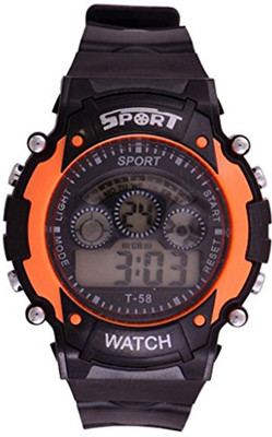 

Mettle T-58 Multi Function Kids Watch MT-DWW-1705-ORG Watch - For Boys & Girls