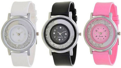 

iDIVAS BLACK BEUTY SMART SHINY LOOK BEST ITEM FOR GIFT Watch - For Women