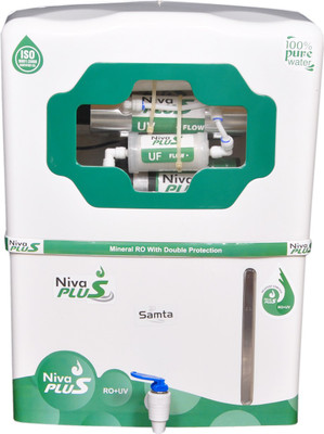 

SAMTA Niva plus 12 L RO + UV + UF Water Purifier(Green)