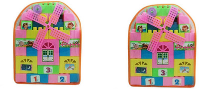 

Kanchan Toys Happy Fan Block For Kids Pack Of 2(Multicolor)