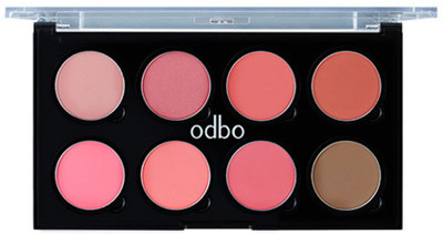 

Odbo Infinity Blusher Color Palette(Multicolor)