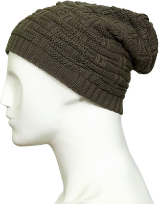 Bizarro.in Embellished, Woven Beanie Cap