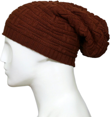 Bizarro.in Embellished, Woven Beanie Cap