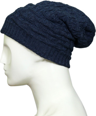 Bizarro.in Embellished, Woven Beanie Cap