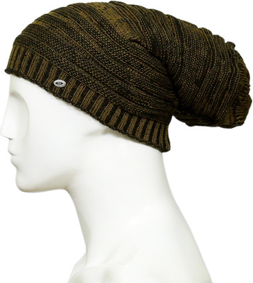 Bizarro.in Embellished, Woven Beanie Cap