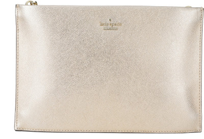 

Kate Spade Casual Pink, Gold Clutch, Gold;pink