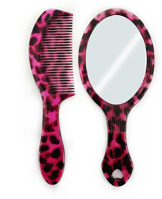 

Majik Personal /Professional Daily Need Comb +Hand Mirror (Set Of 2 Pcs)