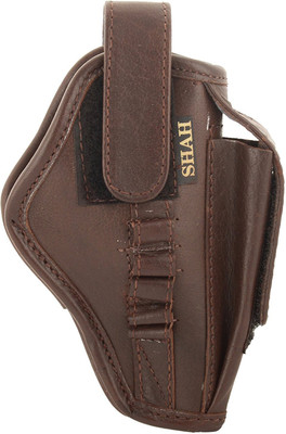 

SHAH 32 Bore Pistol Cover Racquet Carry Case/Cover Free Size(Brown)