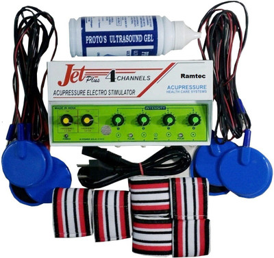 

Ramtec JET 4 CHANNEL muscle stimulater Electrotherapy Electrotherapy Device(jet 4ch)