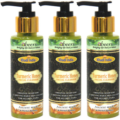

khadi abeers TURMERIC HONEY FACIAL CLAENSER Face Wash(100 ml)