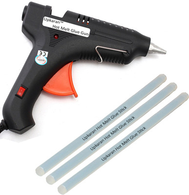 

Upkaran ITEK LEAK PROOF 100 WATT WITH 3 STICKS HEAVY Standard Temperature Corded Glue Gun(11 mm)