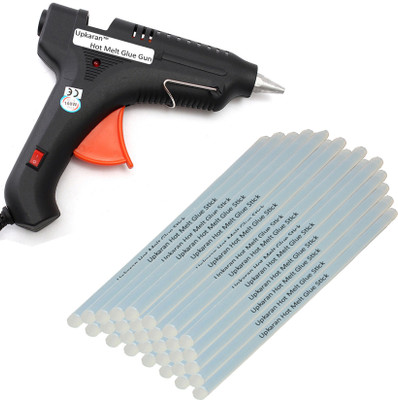 

Upkaran ITEK LEAK PROOF 100 WATT WITH 30 STICKS HEAVY Standard Temperature Corded Glue Gun(11 mm)