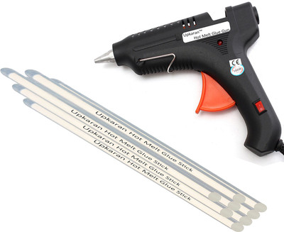 

Upkaran Leak Proof 100 WATT with 8 Sticks Heavy Duty Professional YTG040G100W Hot Standard Temperature Corded Glue Gun(11 mm)