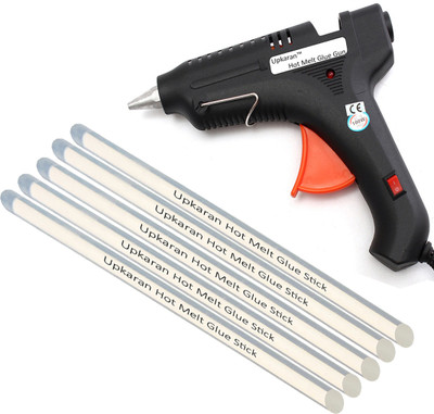 

Upkaran Leak Proof 100 WATT with 5 Sticks Heavy Duty Professional YTG040G100W Hot Standard Temperature Corded Glue Gun(11 mm)