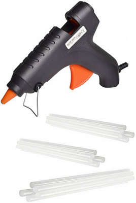 

SNREAM Electric Hot Melt Glue Gun kit 40 Watt With 15 Sticks For Standard Temperature Corded Glue Gun (11 mm) for Decoration art Standard Temperature Corded Glue Gun(11 mm)