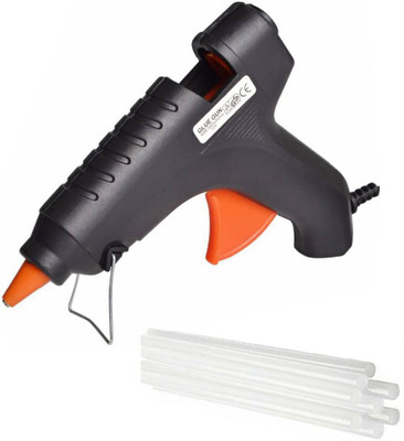 

SNREAM Hot Melt Glue Gun kit 40 Watt With 8 Sticks For Paper &Cloth,School Projects High-Tech Qick Repairs Professional Electronic Standard Temperature Corded Glue Gun (11 mm) For Decoration art and Craft work Standard Temperature Corded Glue Gun(11 mm)