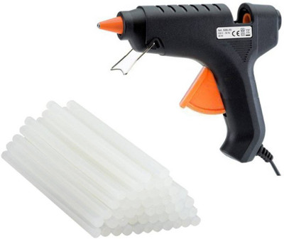 

SNREAM Electric Hot Melt Glue Gun kit 40 Watt With 25 Sticks For Standard Temperature Corded Glue Gun (11 mm) for Decoration art Standard Temperature Corded Glue Gun(11 mm)