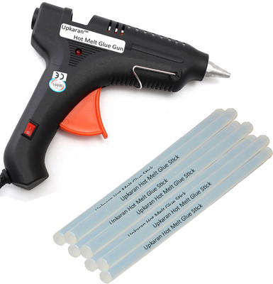 

Upkaran ITEK LEAK PROOF 100 WATT WITH 7 STICKS HEAVY Standard Temperature Corded Glue Gun(11 mm)