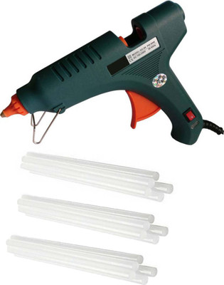 

SNREAM Electric Hot Melt Glue Gun kit 60 Watt With 15 Sticks For Standard Temperature Corded Glue Gun (11 mm) for Decoration art Standard Temperature Corded Glue Gun(11 mm)