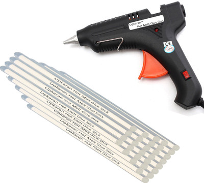 

Upkaran Leak Proof 100 WATT with 30 Sticks Heavy Duty Professional YTG040G100W Hot Standard Temperature Corded Glue Gun(11 mm)