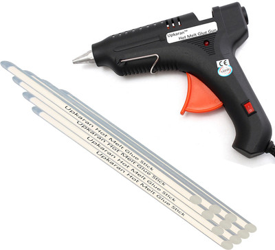 

Upkaran Leak Proof 100 WATT with 10 Sticks Heavy Duty Professional YTG040G100W Hot Standard Temperature Corded Glue Gun(11 mm)