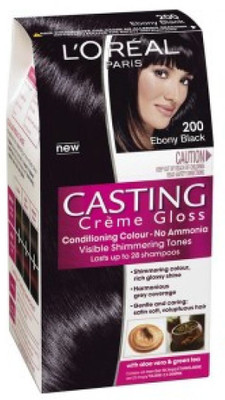

L'Oreal Paris Casting Cream Glow Hair Styling Kit Hair Color(Ebony Black)