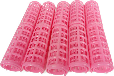 

tenderbery out of box big hair roller Hair Curler(Pink)