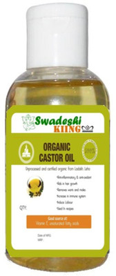 

SWADESHI KIING ORGANIC CASTOR OIL 100ML Hair Oil(100 g)