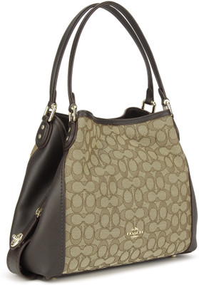 

Coach Shoulder Bag(Beige, Brown)