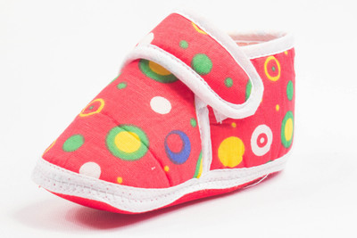 

Ole Baby Boys & Girls Velcro Casual Boots(Red