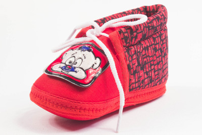 

Ole Baby Boys & Girls Lace Casual Boots(Red