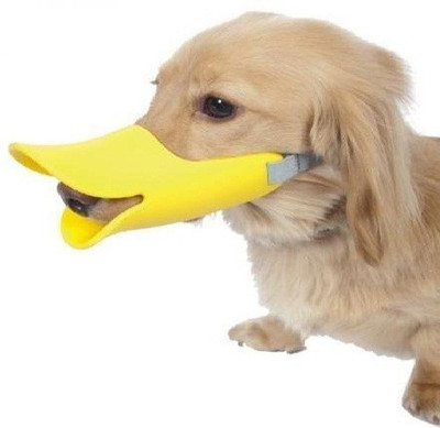 

Pets Empire Dog Mouth Cover Duck Mouth Shape Anti-bite Muzzle- Medium Color May Vary Medium Other Dog Muzzle(Yellow)
