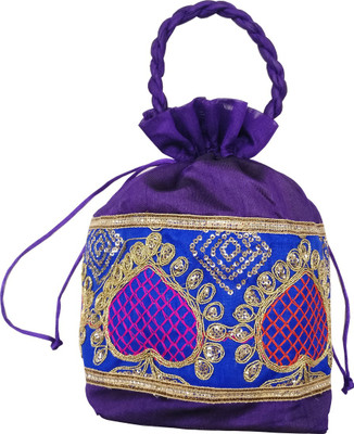 

Angelfish AELKMB0806 Potli(Purple)