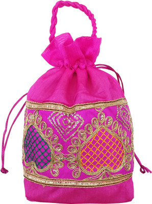 

Angelfish AELKMB0806B Potli(Pink)