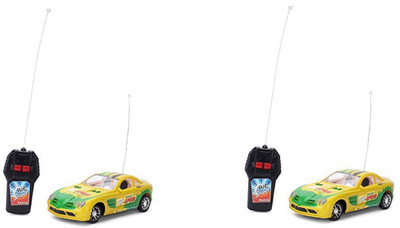 

Kanchan Toys Super Speed Remote Control Car Pack Of 2(Yellow)