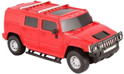 

Z A Enterprises Rechargeable 4CH Remote Control Hummer Car (1:20 Scale) - Red(Red)