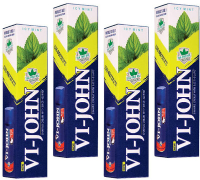 

Vi-John Shaving Cream Ice Mint Pack of 8(125 g)