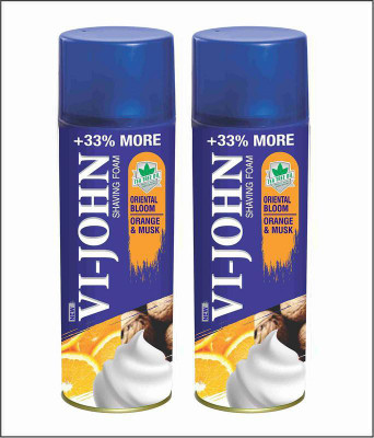 

Vi-John Shave Foam Musk & Orange 400GM (PACK of 2)(400 g)