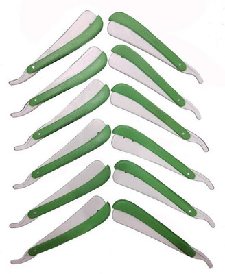 

Kabello Straight barber hair salon folding safe shaving Razor (Pack of 12)(Pack of 12)