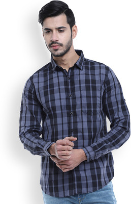 HIGHLANDER Men Checkered Casual Multicolor Shirt